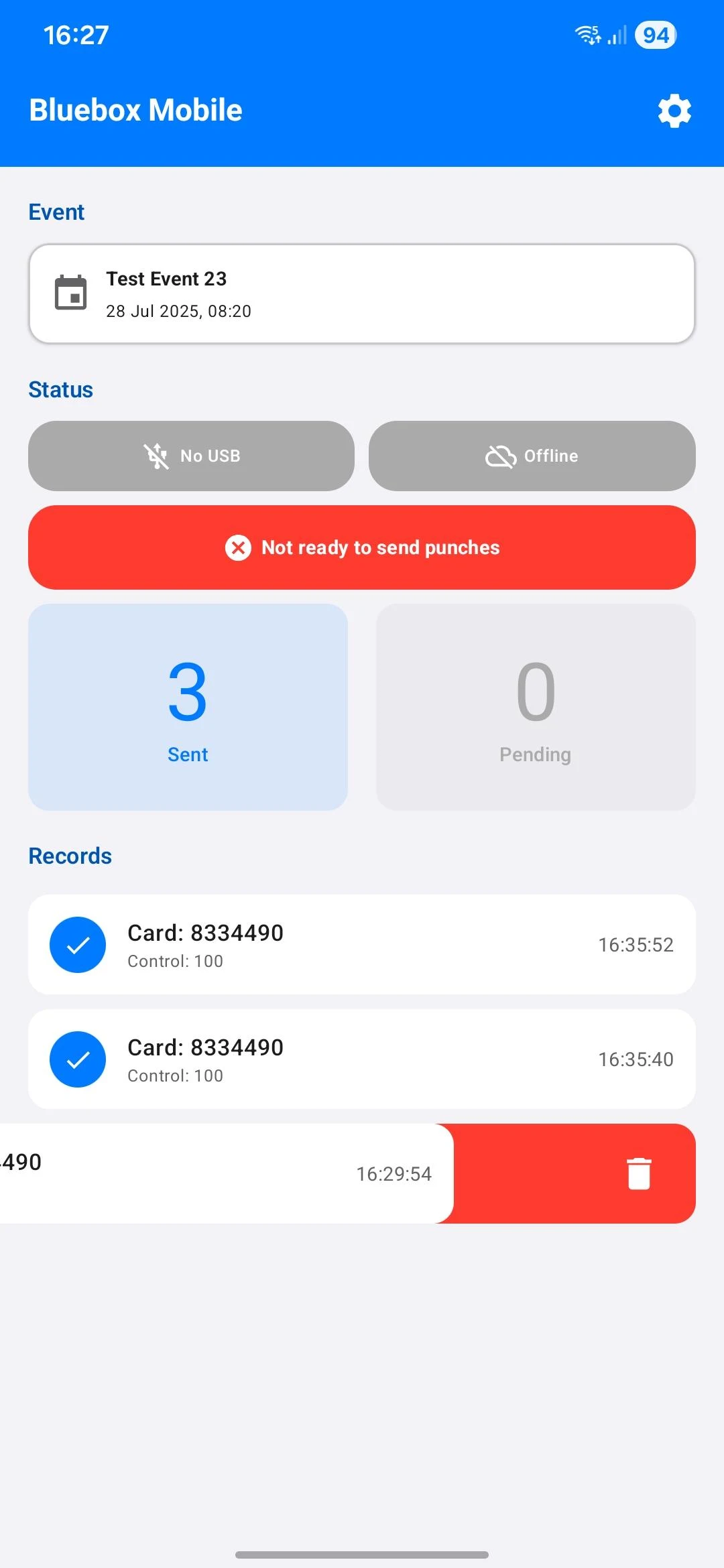 Bluebox Mobile screenshot