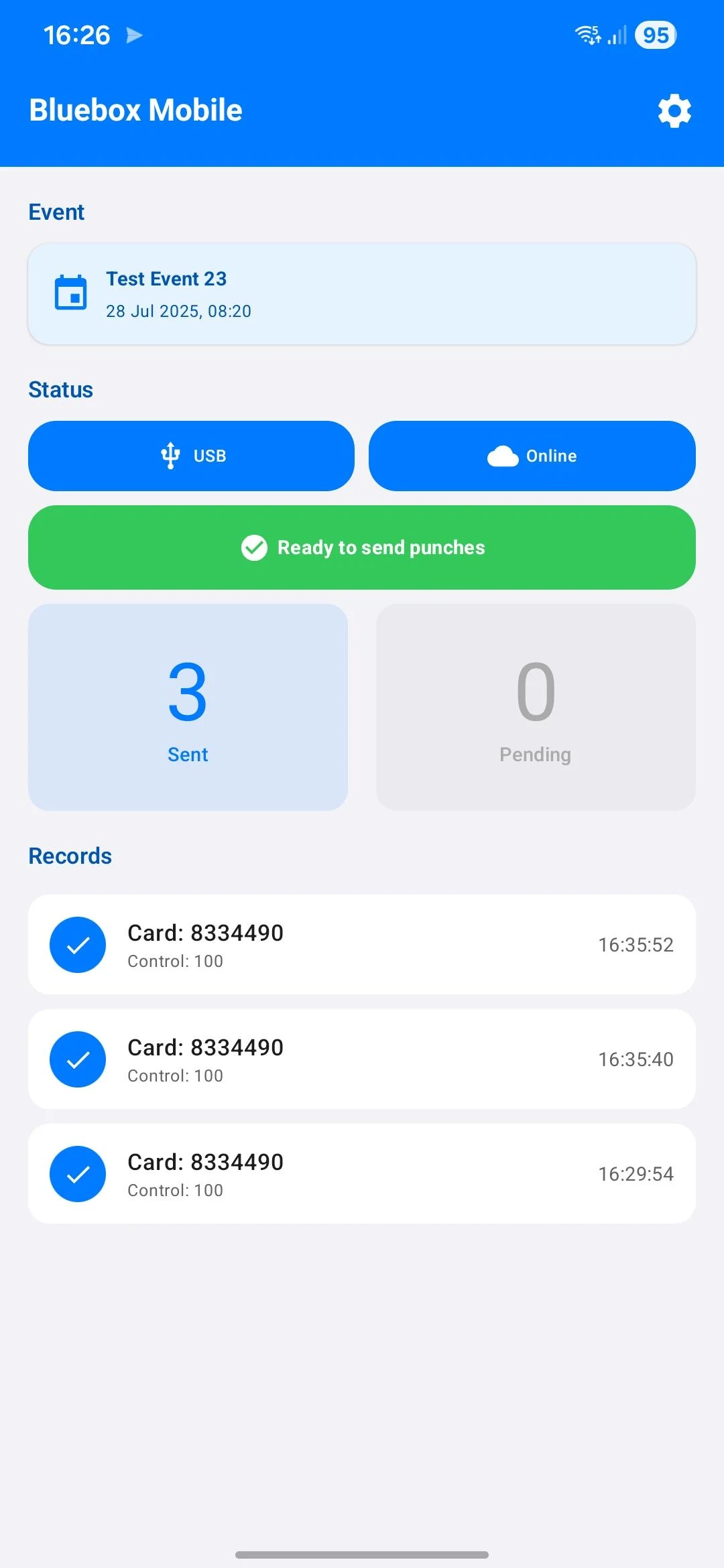 Bluebox Mobile screenshot